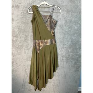 Tenth House Dance Leotard Costume Medium Olive Fairy Grunge Performing Arts